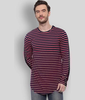 Glito Pack of 1 Cotton Blend Regular Fit Men's T-Shirt ( Multicolor )