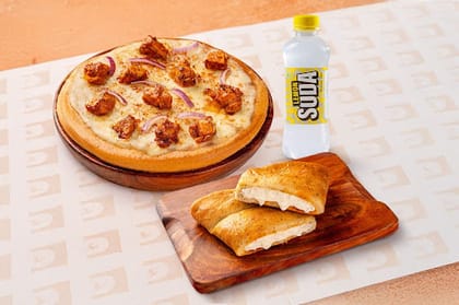Chicken Tikka Pizza Meal