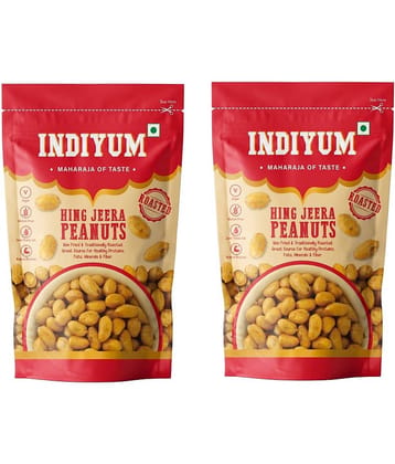 Indiyum Hing Jeera Peanut 120gm (Pack of 2)