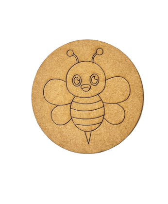 Dbeautify's Bee DIY MDF Pre-Marked Base