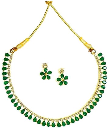 Jewar Mandi - Multicolor Alloy Necklace ( Pack of 1 )