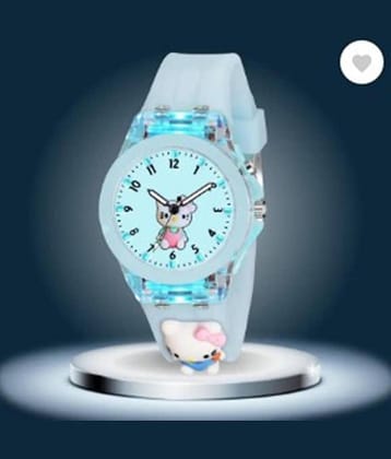 THMT Light Blue Dial Analog Girls Watch ( Pack of 1 )