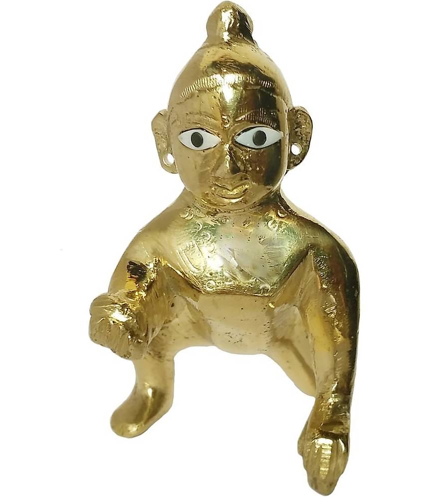 Shriram Traders Laddu Gopal Brass Idol