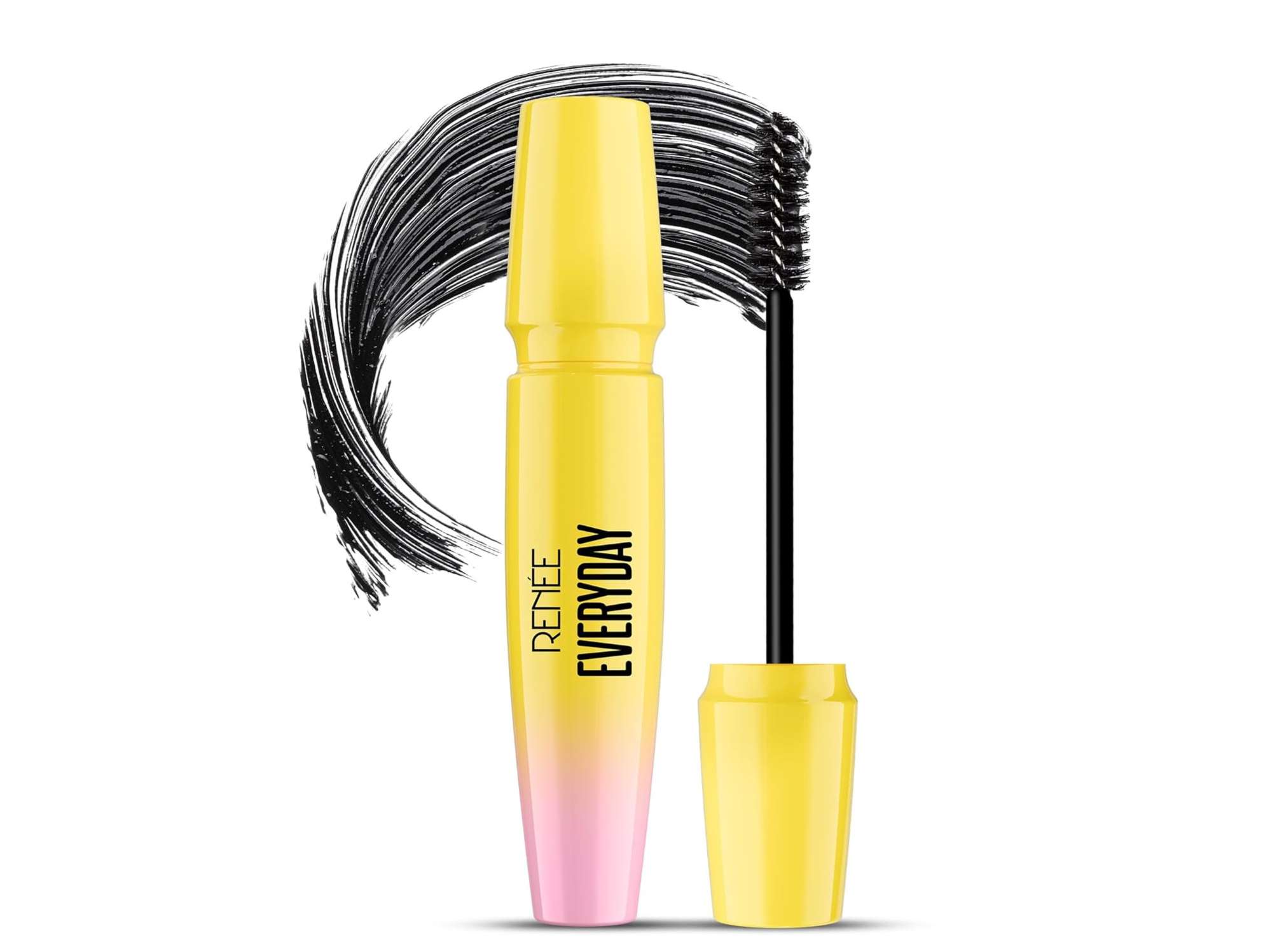 RENEE Everyday Mascara 2X Instant Volumizing, Waterproof, Smudge-proof, Transfer proof, Lengthening, With Vitamin E, 15 ml