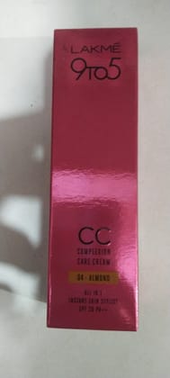 Lakme 9to5 Cc Complexion  almond Care cream All in 1 