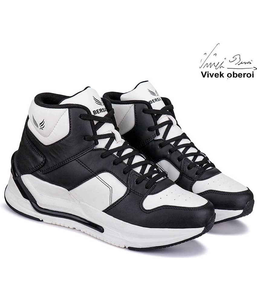 Bersache Sport Shoes Black Men's Sports Running Shoes