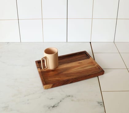 QUAD TRAY-ACACIA WOOD