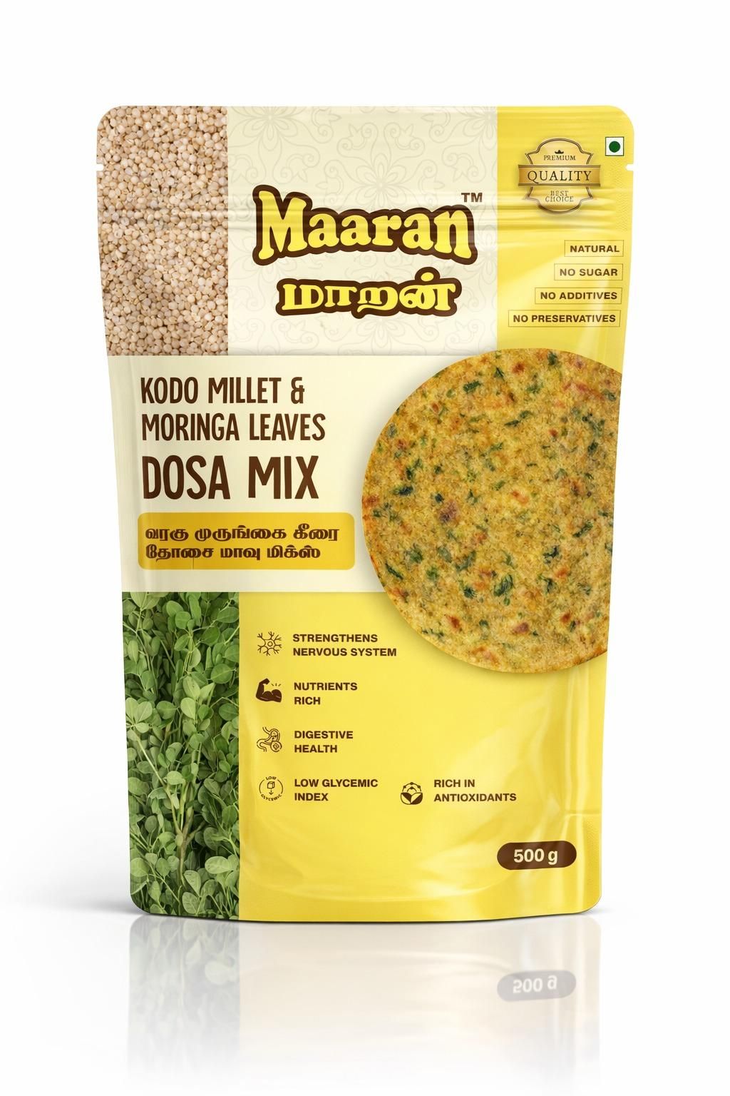 Kodo Millet & Moringa Leaves Dosa Mix(500gm)
