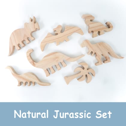 Natural Jurassic Set Toys – Dinosaurs