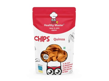 Healthy Master Quinoa Chips Peri-Peri | Baked & Delicious Snack  - 100 Gram