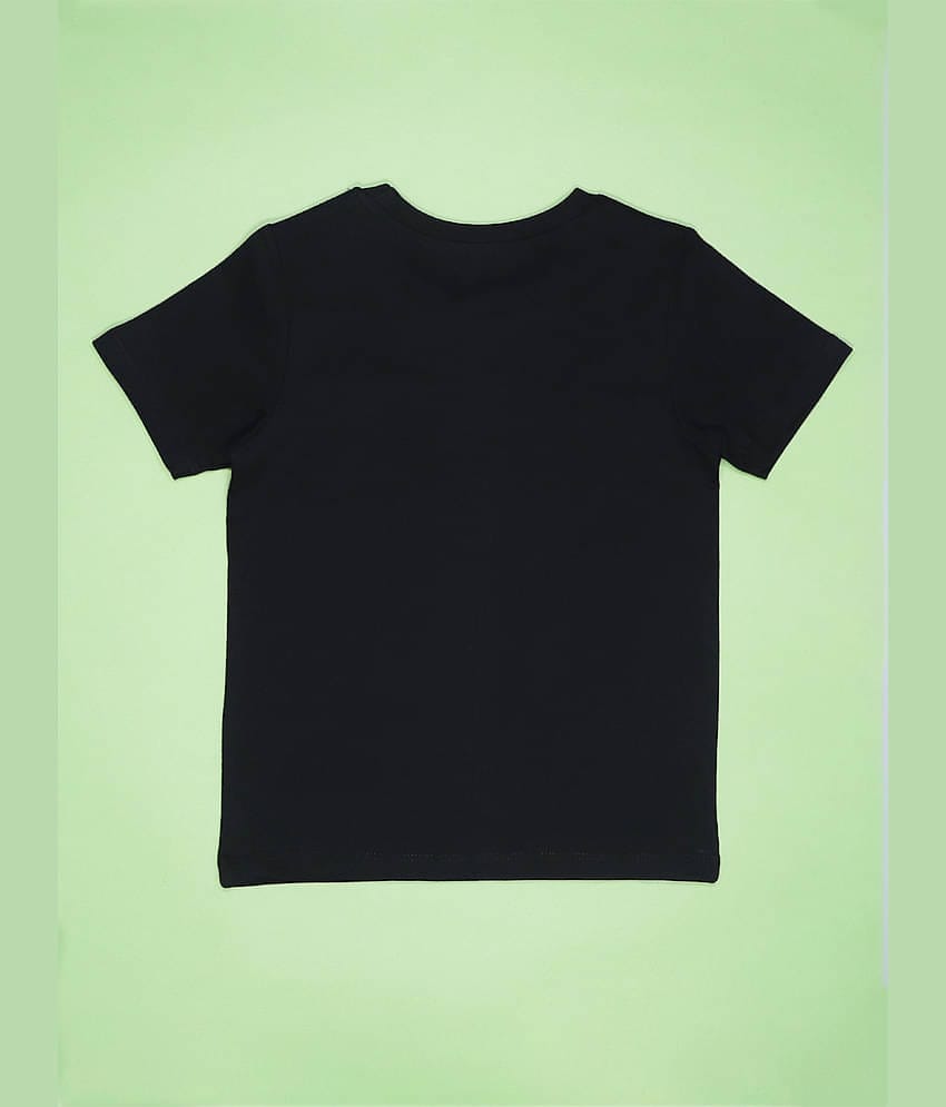 Be Awara Pack of 1 Boys Cotton Polo T-Shirt ( Black )
