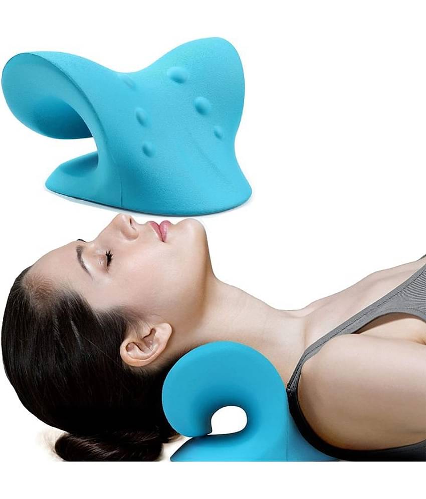 AJRO DEAL Light Blue Neck Support ( Pack of 1 )