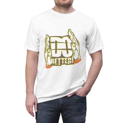 Premium Cotton T-Shirts with Bold Graphic DTF Prints (Color-White Size-M)