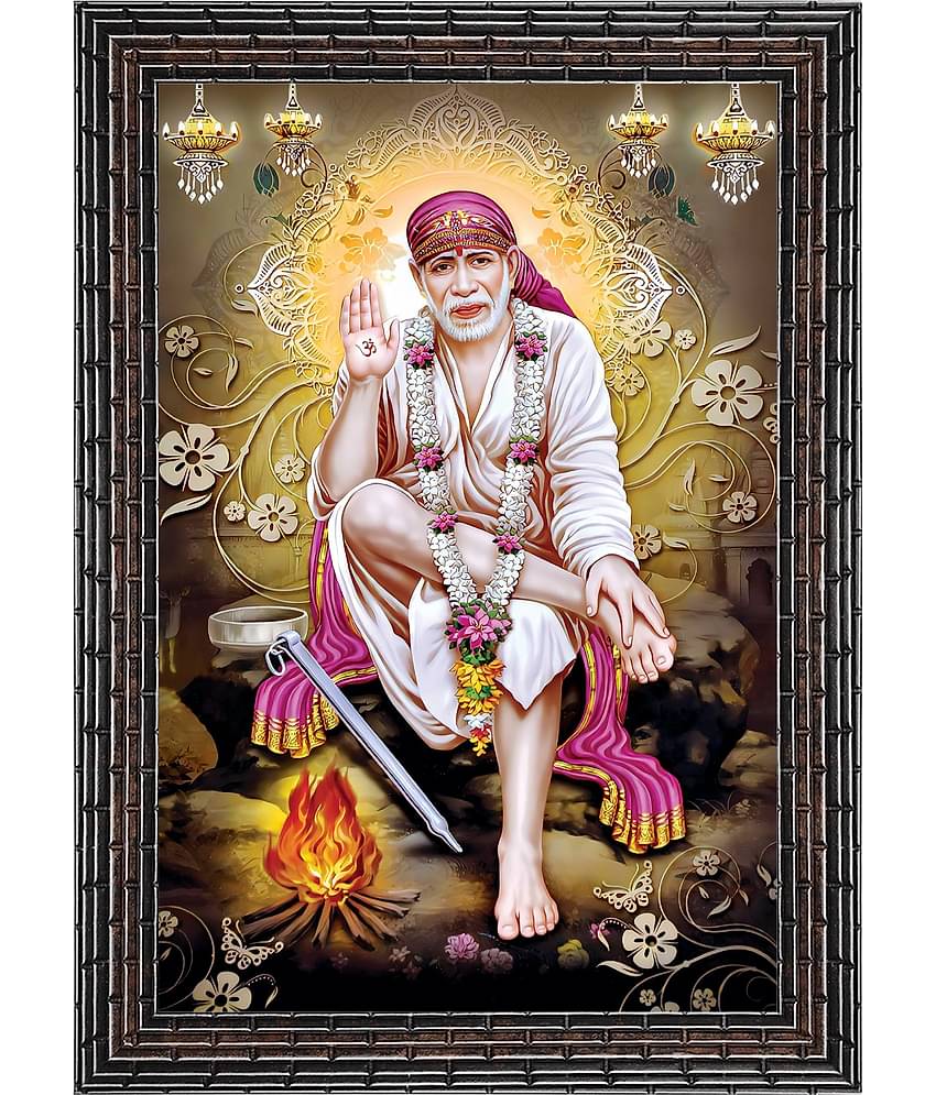 Indianara - Religious Painting With Frame