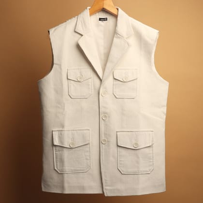 moon pearl * MEN'S CORDUROY JACKET #8-XS