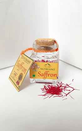 NUTRIANO Premium Golden Saffron, 1g, Natural Aroma & Colour, Pure Kesar,