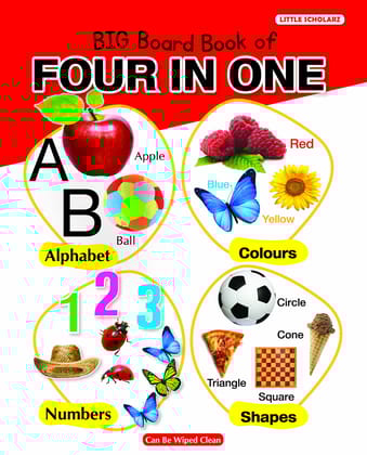 New Big Board Book of Four in One [Board book] [Jul 05, 2024] LS Editorial Team