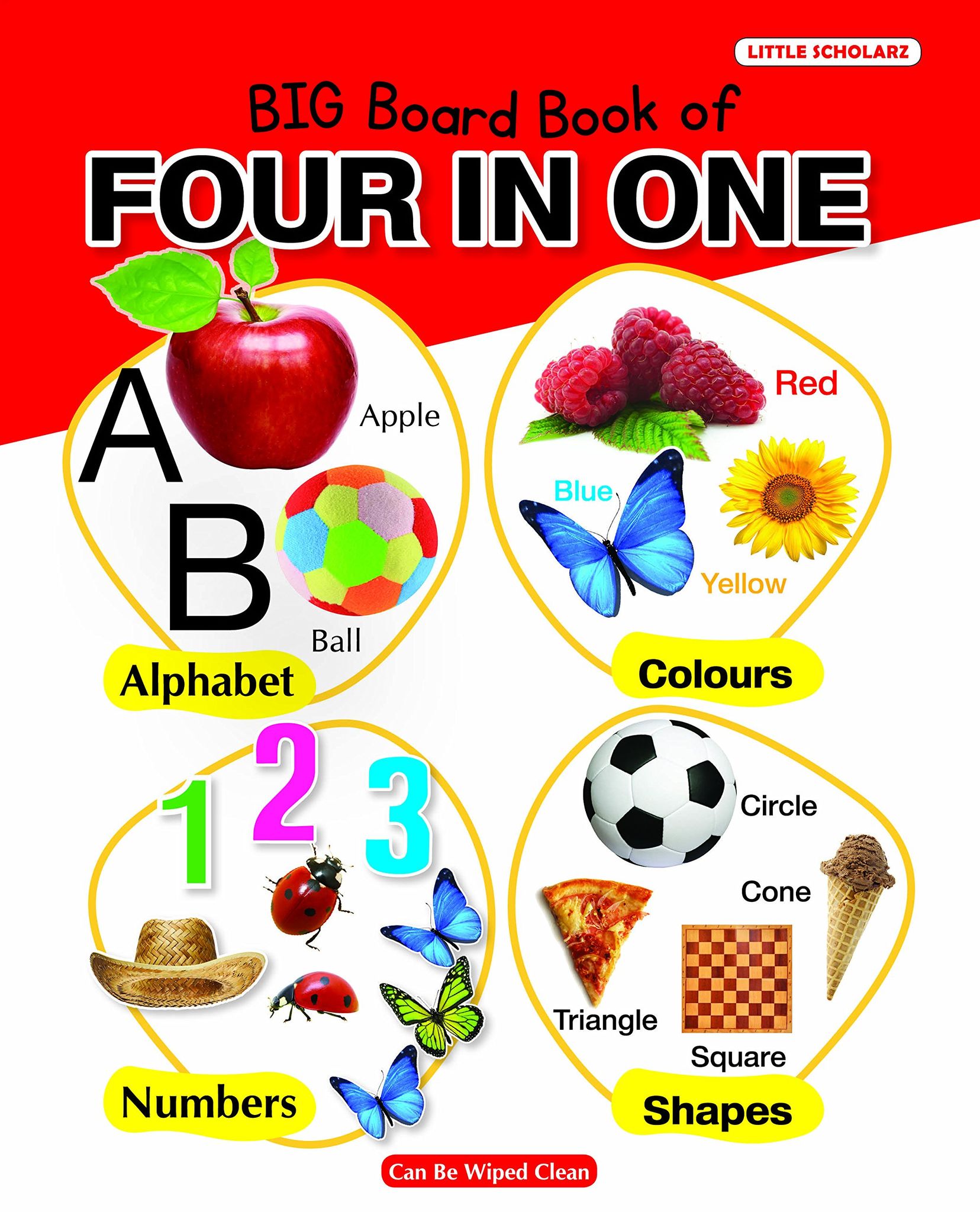 New Big Board Book of Four in One [Board book] [Jul 05, 2024] LS Editorial Team