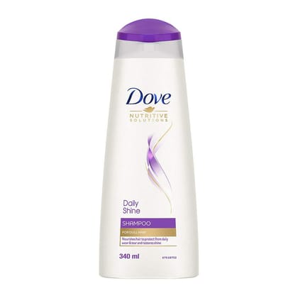 Dove Daily Shine Shampoo, 340 ml