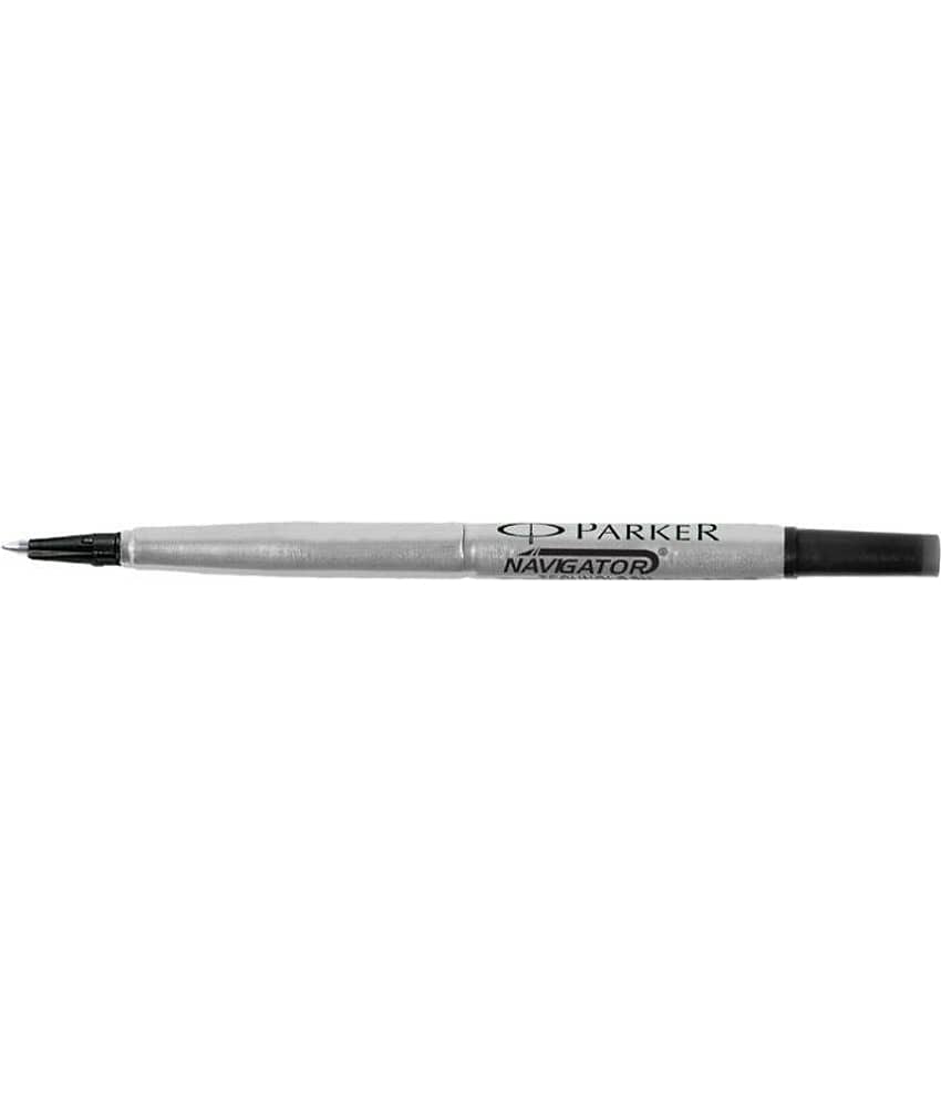 Parker RBBKF10 Refill Ink 10 ml Parker Roller Ball Refill - BK Fine - Pack of 10