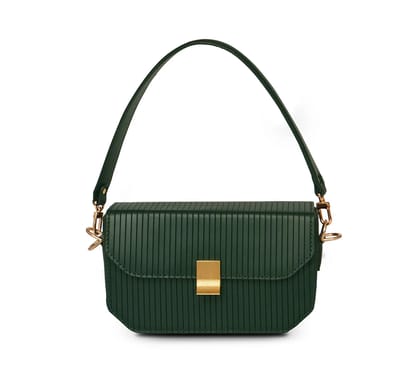 HARLOW SHOULDER BAG-GREEN