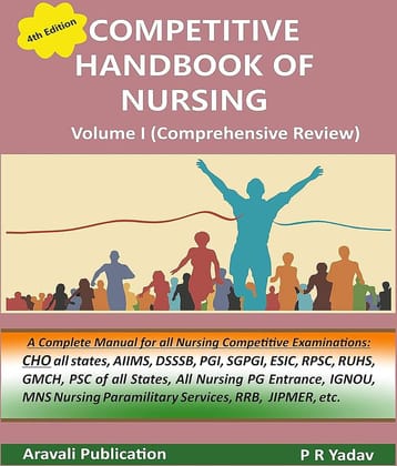 PR Yadav's Competitive Handbook of Nursing Vol1 (English Only) Paperback – 1 January 2017