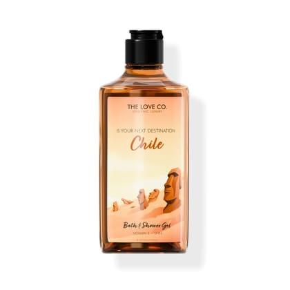 THE LOVE CO. Luxury Body Wash Shower Gel 250ml (Chile) | Refreshing & Hydrating Formula | Unisex Bath & Body Wash for Men & Women | Vegan & Paraben Free | Vegan & Cruelty-Free THE LOVE CO. Luxury Body Wash Shower Gel 250ml (Chile) | Refreshing & Hydratin