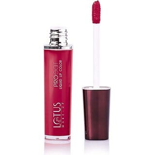 Lotus Make-Up Proedit Liquid Matte Lip Color 8G - Rose Rebel | With Vitamin E (8 G, Rose Rebel)