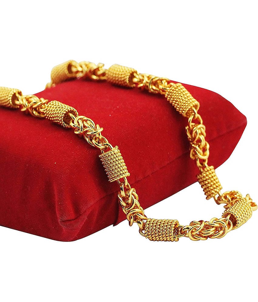 FASHION FRILL Gold Plated Brass Chain ( Pack of 1 )