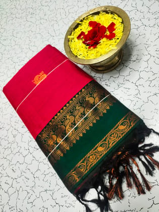 kalyani Pure cotton style saree