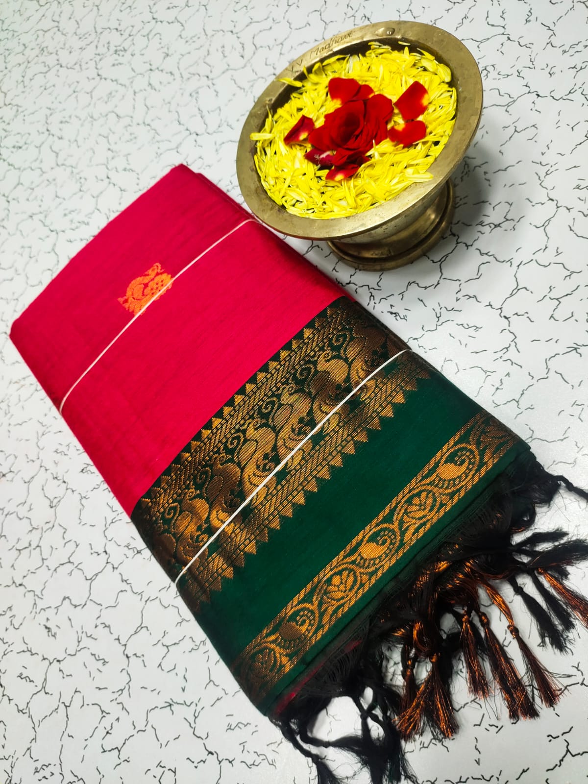 kalyani Pure cotton style saree