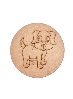 Dbeautify's DIY Dog Pre-Marked MDF Base