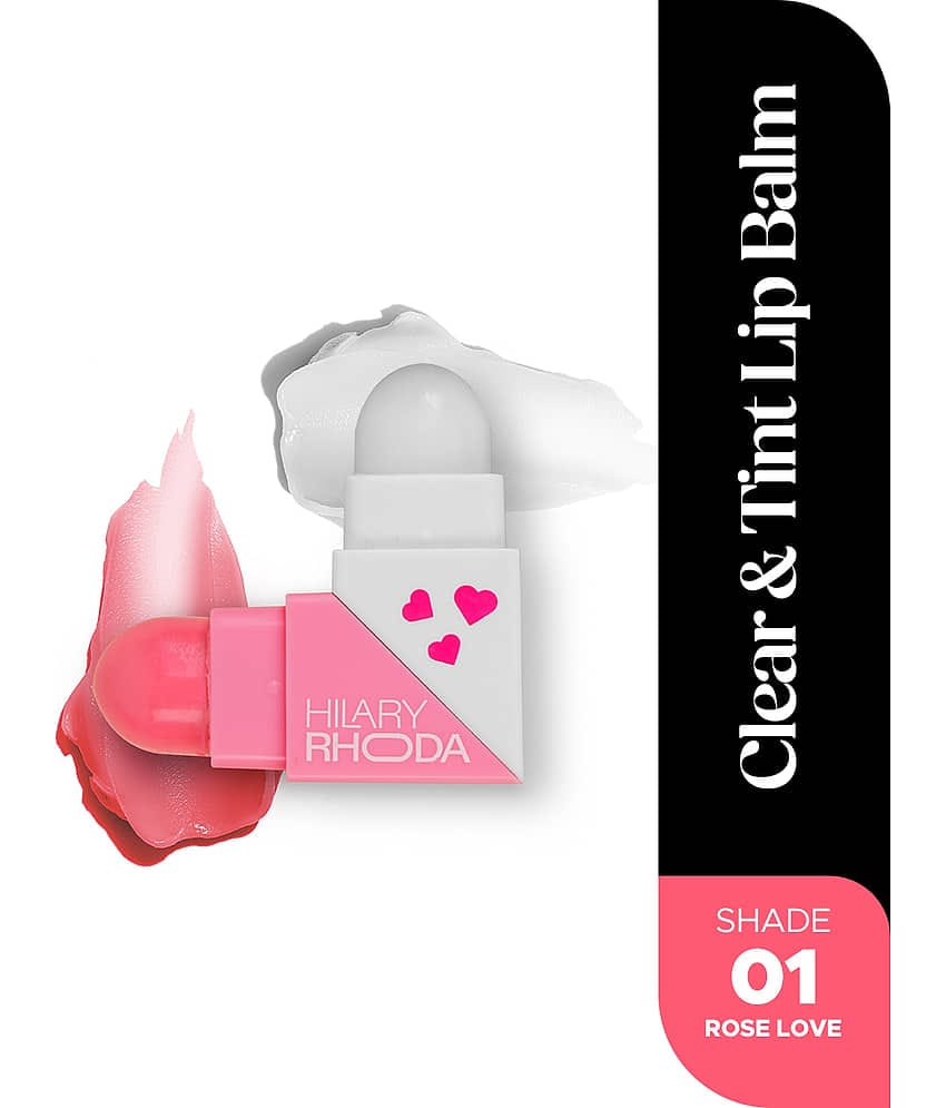 Hilary Rhoda Pink Love Shade 2 Glossy Lip Balm ( Pack of 1 )