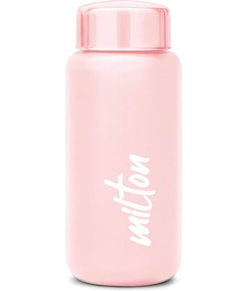 Milton Aqua 500 Stainless Steel Water Bottle (500 ml) Light Pink