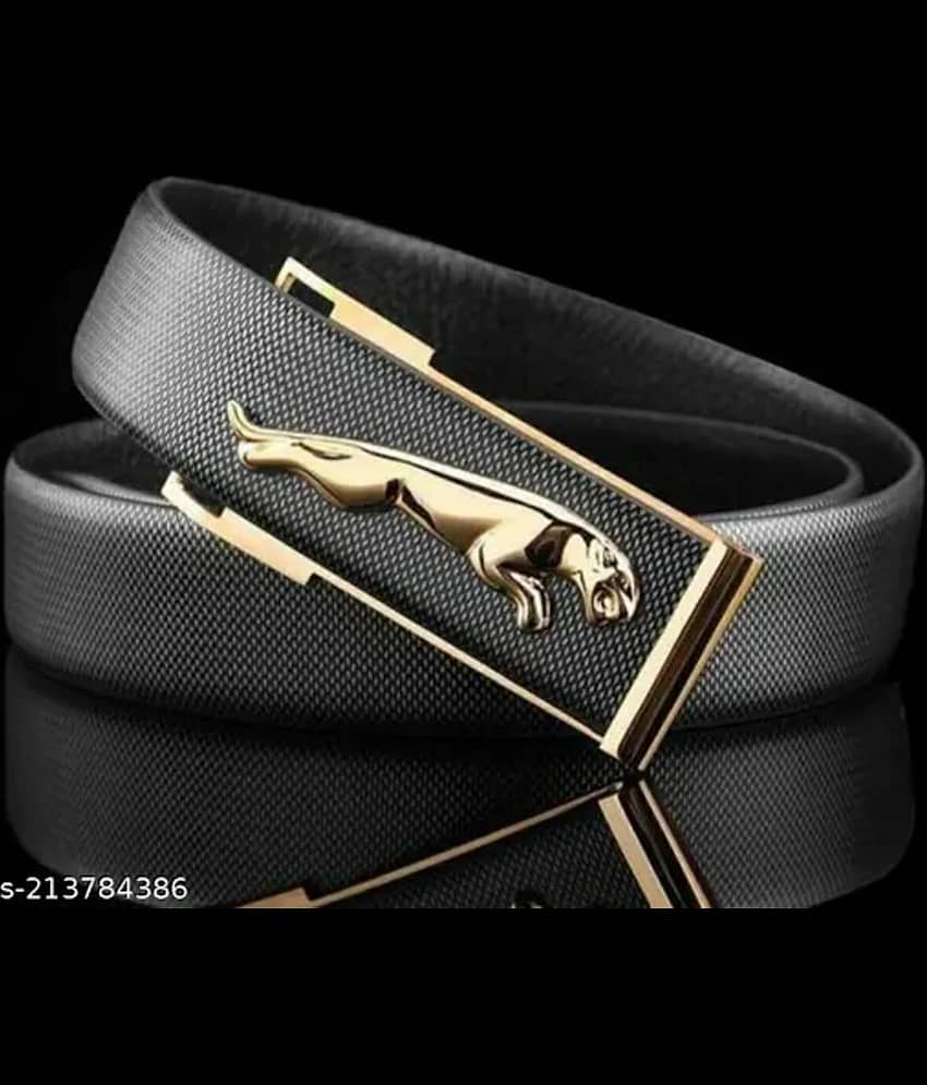 BAYEMA - Gold Synthetic Men's Formal Belt ( Pack of 1 )