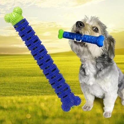 Alunari Dog Tooth Brush, Puppy Chew Toothbrush Stick Teeth Cleaning Dental Toys (1 Pc)