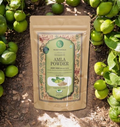 MD Botanicals Amla Powder (100gm) For Skin & Hair Care,Pure & Natural