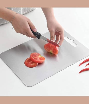 DarkShri Steel Chopping Board 1 Pcs