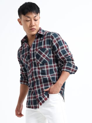 Regular Fit Shirt, 100% Cotton-L