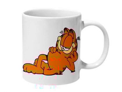 Multicolor Classic Garfield Ceramic Mug