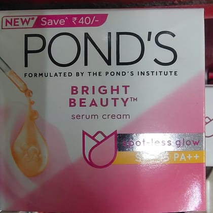 Ponds bright beauty serum cream