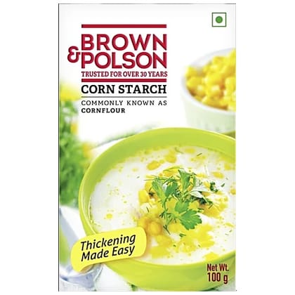 Brown & Polson Corn Starch - Thickening Made Easy, 100 g