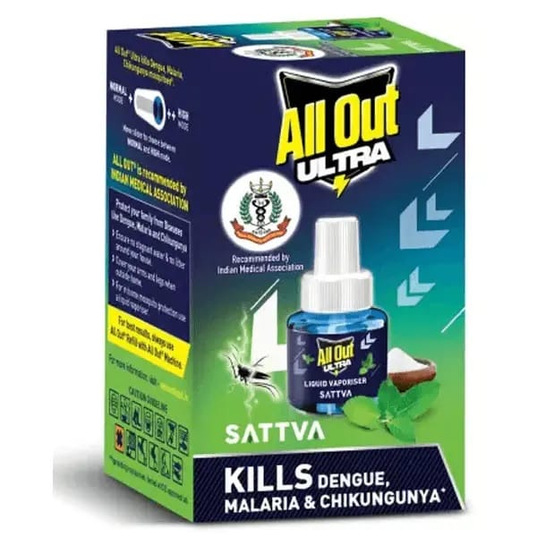 All out ultra sattva liquid vaporiser 1 refill 45 ml