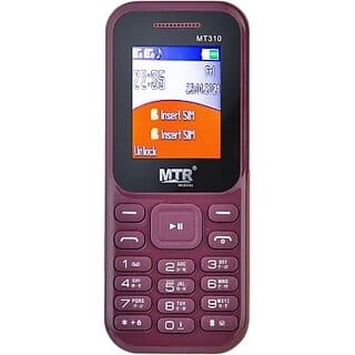 MTR M310 DUAL SIM, FULL MULTIMEDIA WITH BRIGHT TORCH, 800 MAH BATTERY,BIG SOUND, AUTO CALL RECORD, MOBILE PHONE