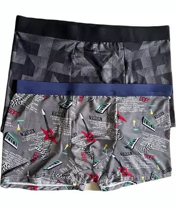 Cavenders Pack of 2 Nylon Trunks For Men's ( Multicolor )