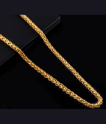 Fadiso Fashion Gold Plated Chain ( Set of 1 )