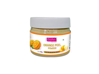 Premium Quality Orange Peel Powder -100 gm  by Kerala Naturals
