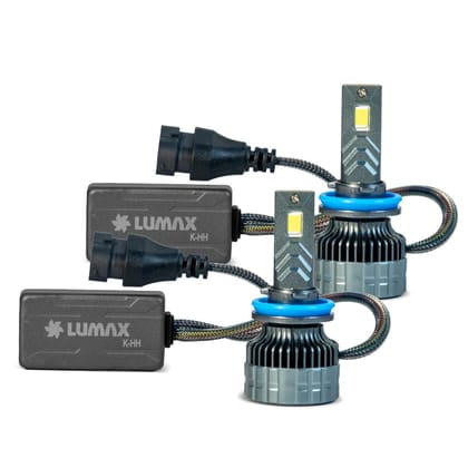 Lumax Fog Lamp LED Lamp H8 12V, 200W Kit | Ultra Bright Fog Light | Enhanced Visibility | Plug & Play Installation