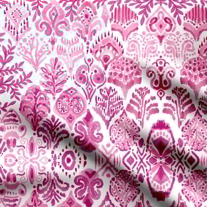 Watercolour Ikat-Cotton