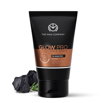 Glow Pro Face Scrub | Glutathione and Charcoal (100g) Glow Pro Face Scrub | Glutathione and Charcoal (100g) - Default Title